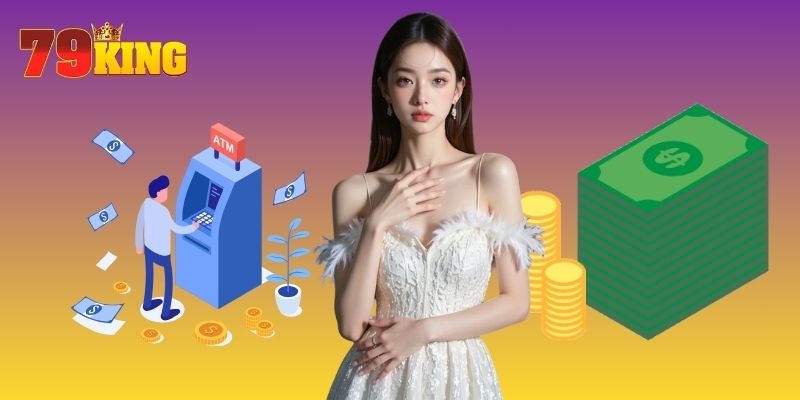 Các thao tác rút tiền về tài khoản dễ thực hiện